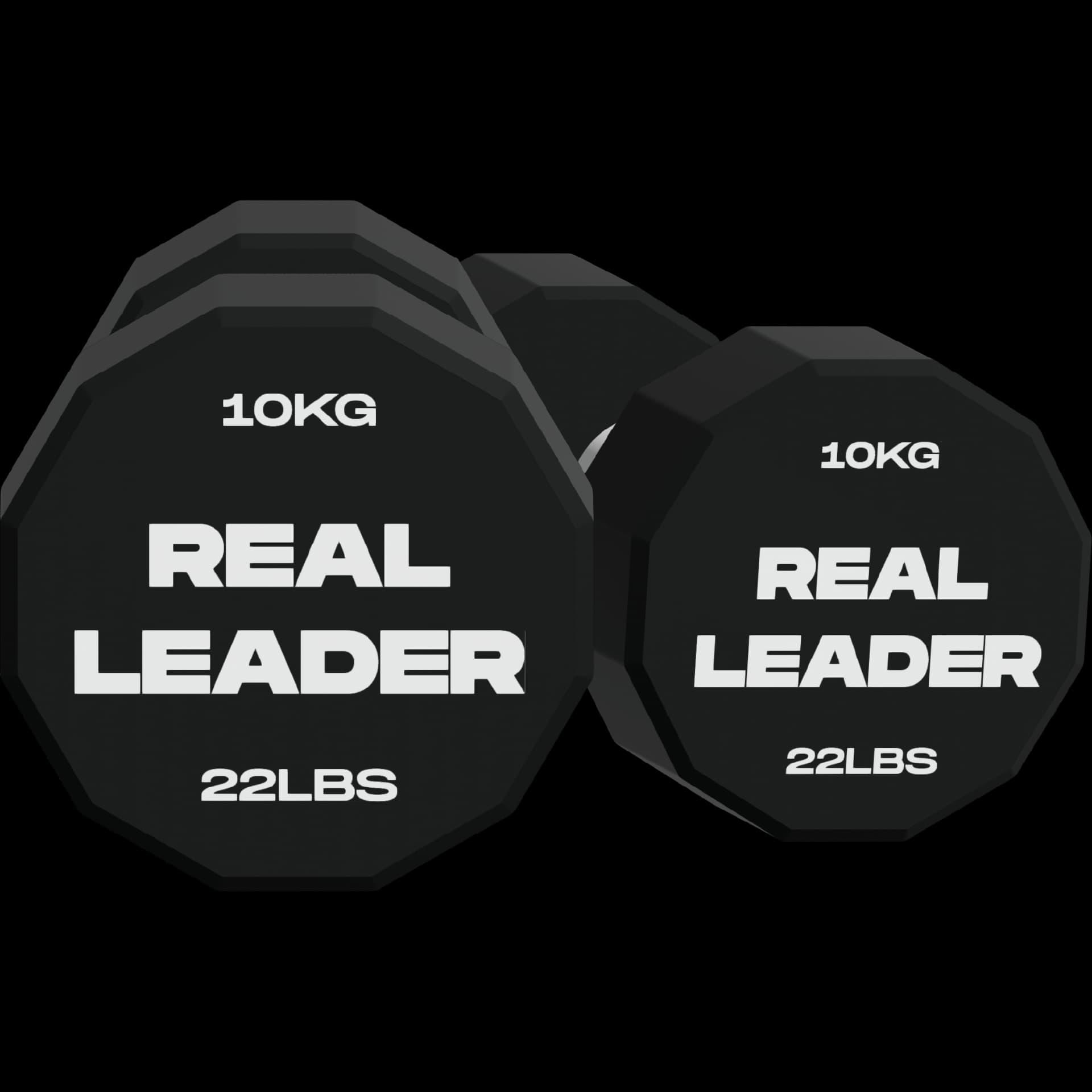 RealleaderUSA rubber dumbbell, code 100440
